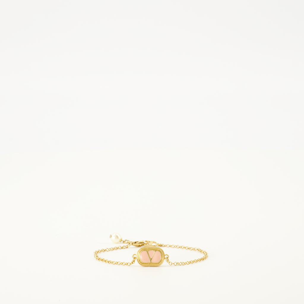 Immagine del bracciale VLogo del marchio Valentino Garavani per donna - Stagione Autunno-Inverno 2025 - Vista Frontale