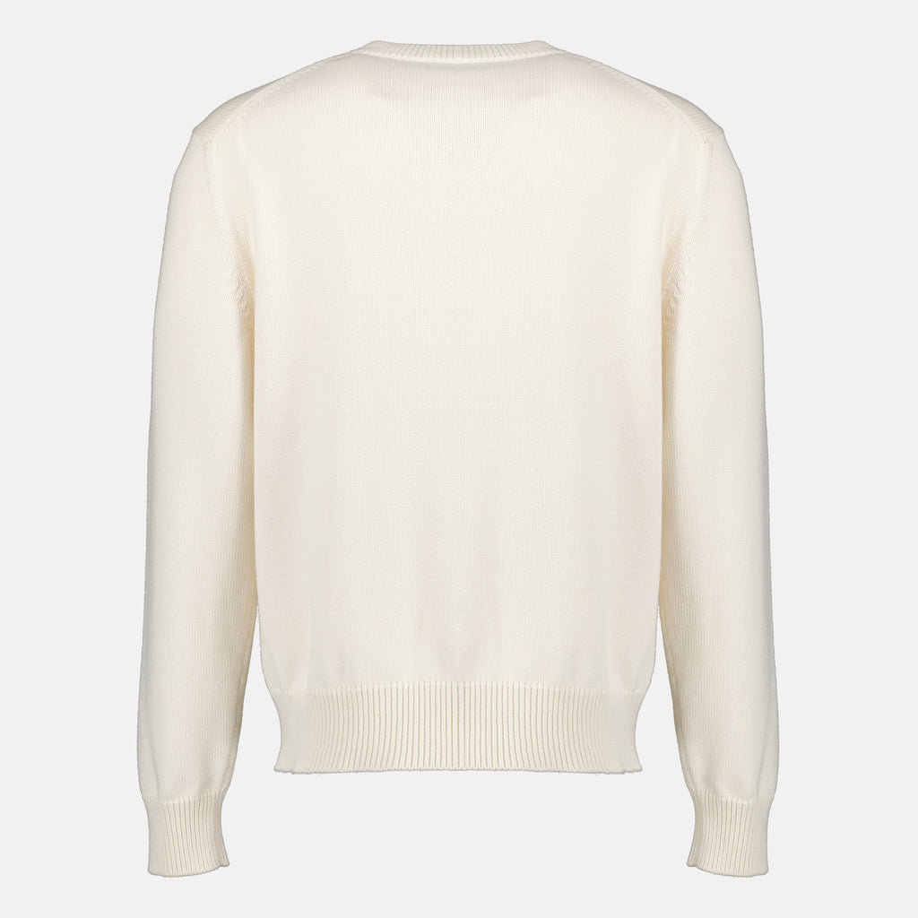 Maille Pull Book Cover blanc Dior Blanc Homme