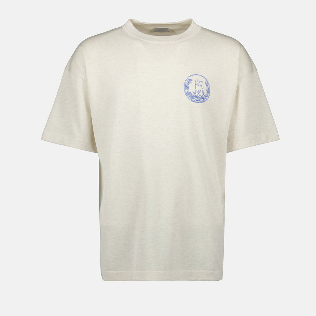 T-shirts T-shirt en maille Dior and Hylton Nel Dior Beige Homme