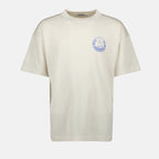 Camisetas Camiseta de Malha Dior e Hylton Nel Dior Bege Homme