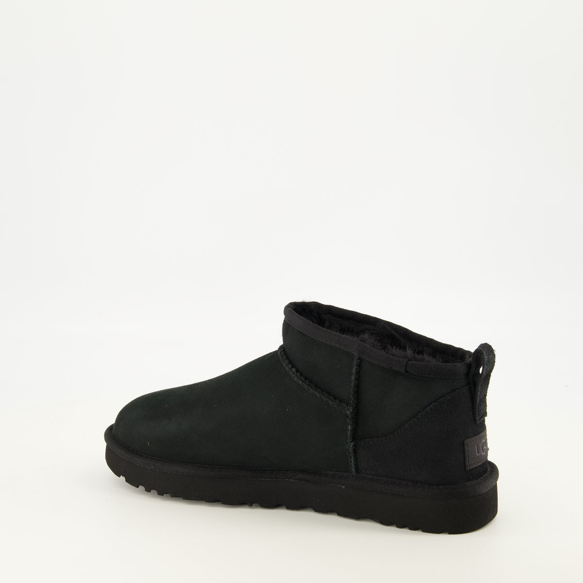 Bottines クラシックウルトラミニブラックブーツ Ugg Noir Femme