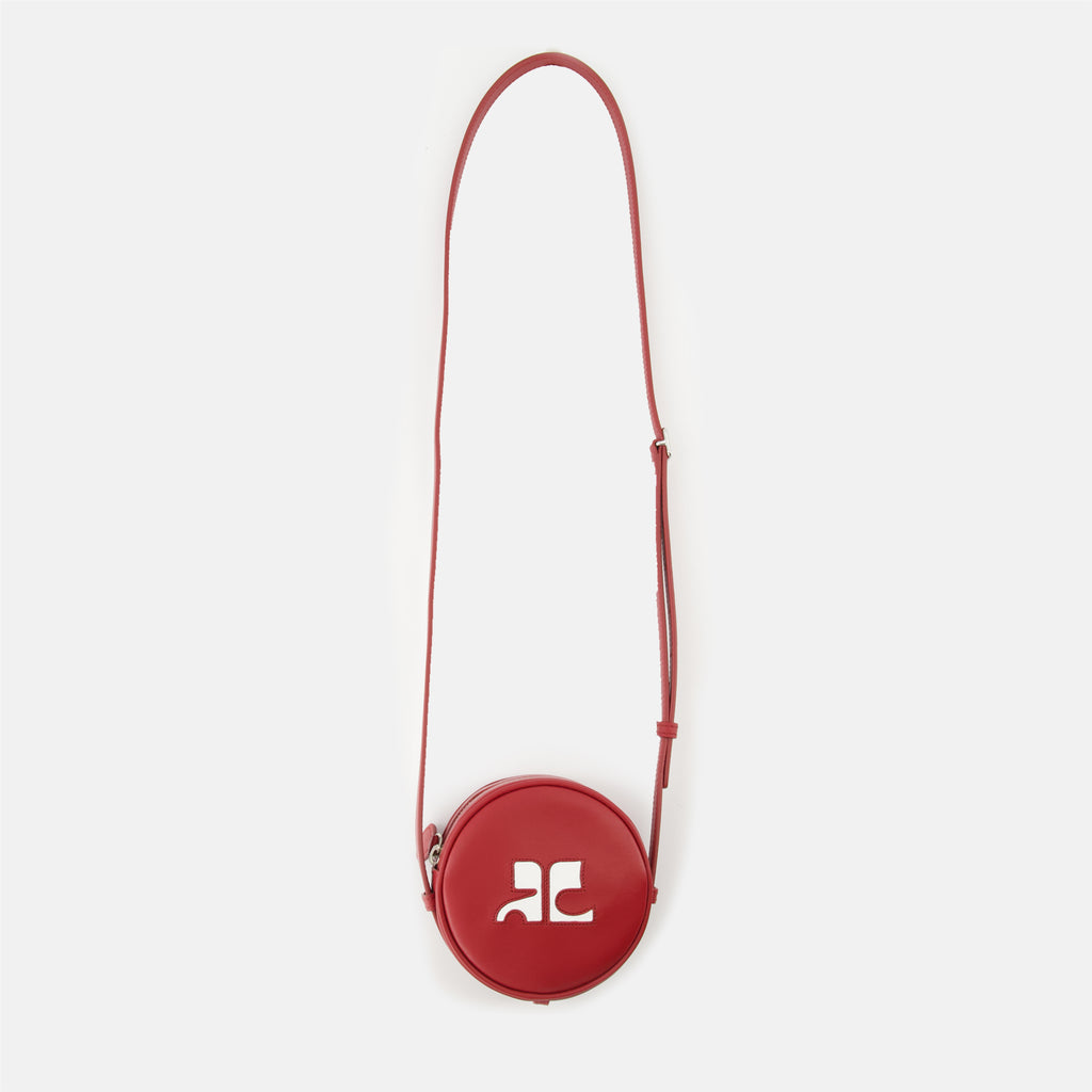 Sacs à main et à épaules Circle Bag Reissue Courrèges Rouge Homme
