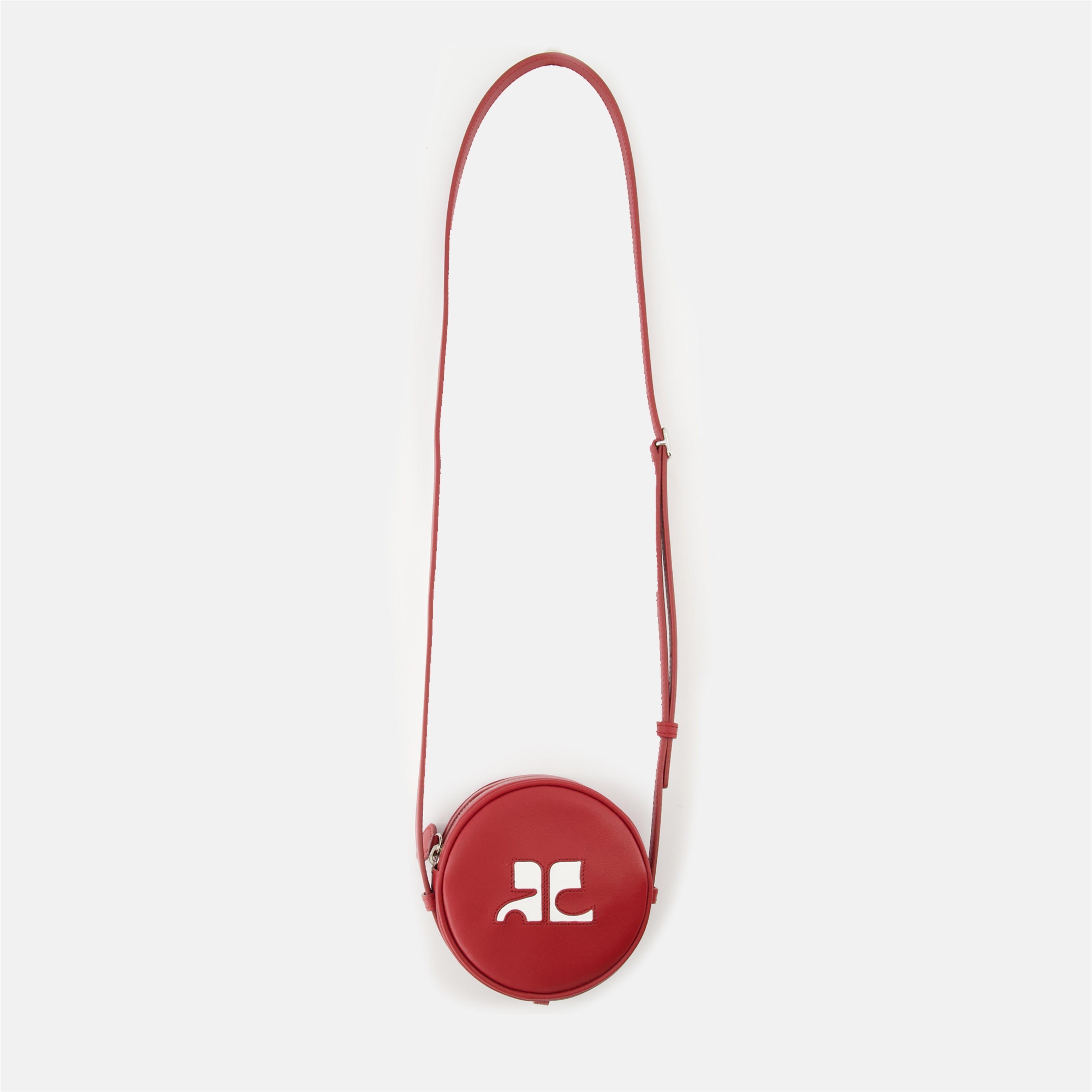 Sacs à main et à épaules Sac Cercle Réedition Courrèges Rouge Homme
