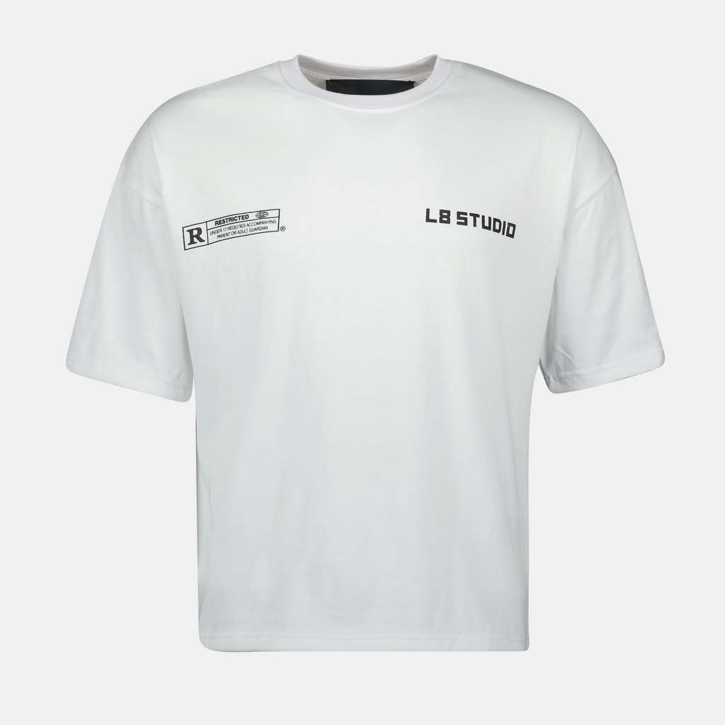 T-shirts T-shirt Cupidon L8 Studio Blanc Homme