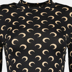 Imagen del artículo Top Jersey Moon de la marca Marine Serre para Mujer - Temporada Otoño-Invierno 2025 - Vista Detallada_3