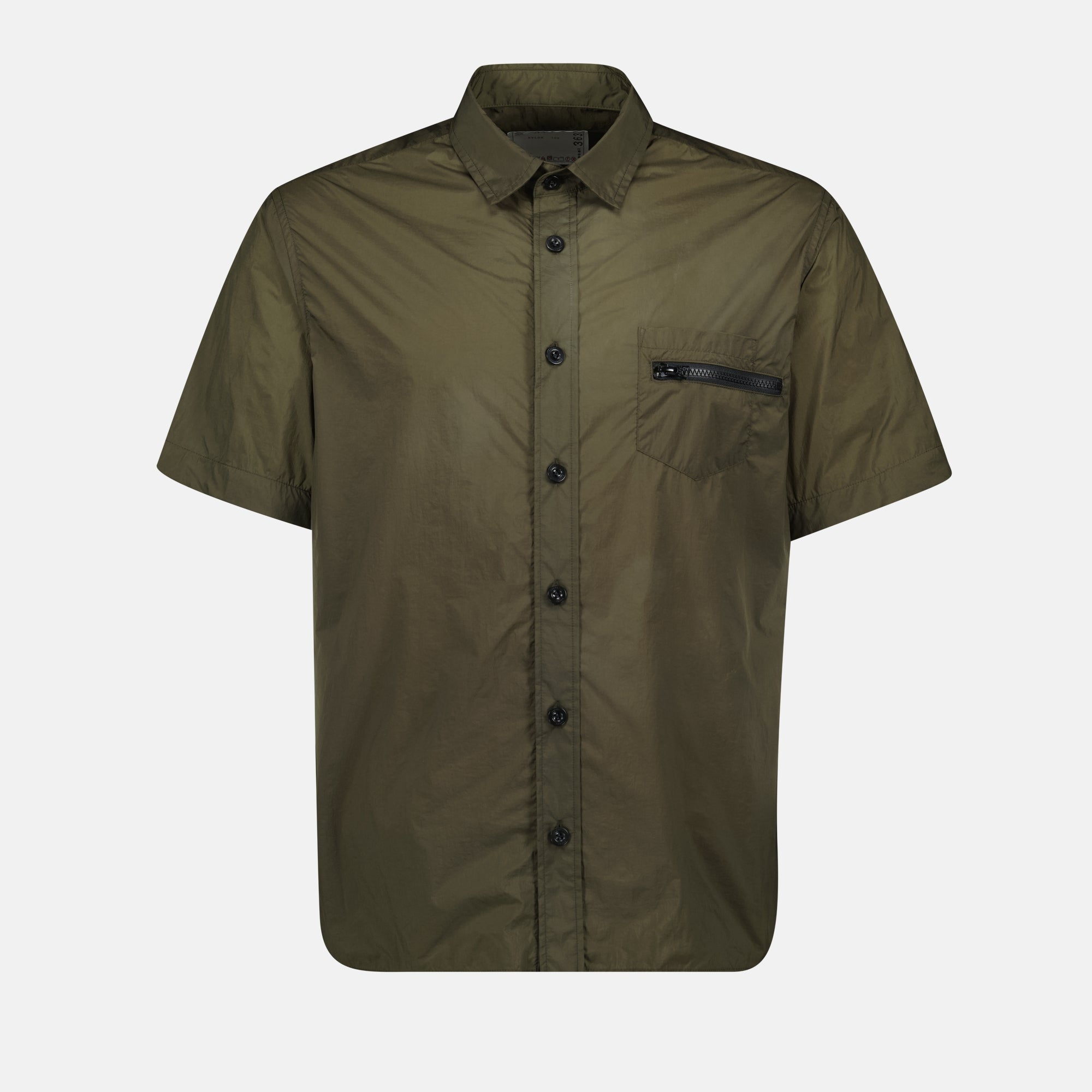 Shirts Nylon Shirt Sacai Khaki Homme
