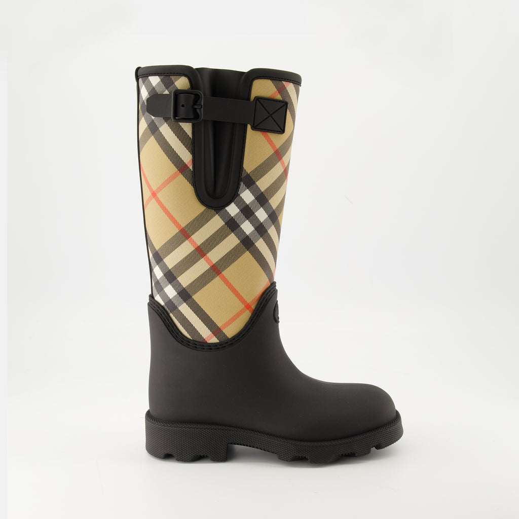 Image de l'article Bottes Marsh de la marque Burberry pour Femme - Saison Automne-Hiver 2025 - Vue latérale droite