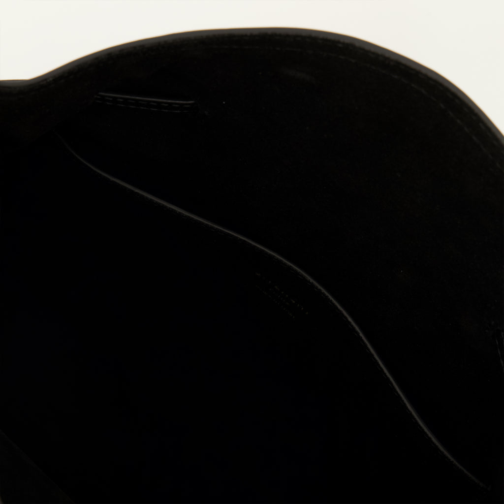 Sacs à main et épaule Sac seau Voyou Bucket en cuir noir Givenchy Noir Femme