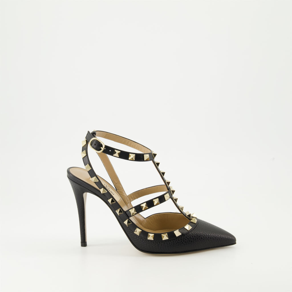 Pumps Escarpins Rockstud Valentino Garavani Schwarz Femme