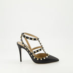 Pumps Escarpins Rockstud Valentino Garavani Schwarz Femme