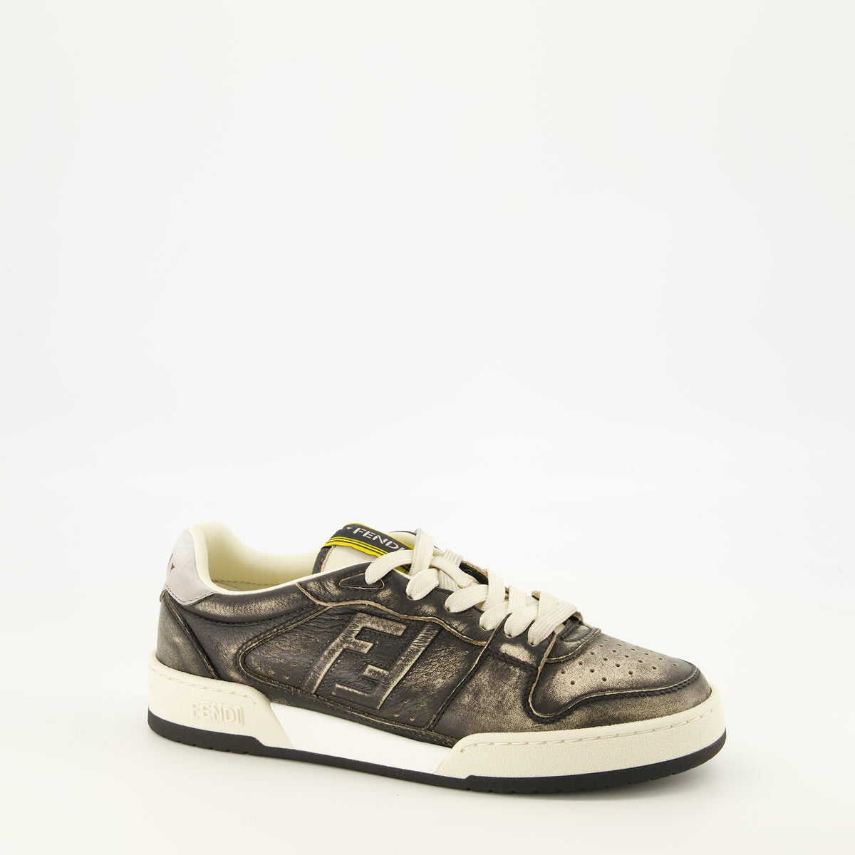 Baskets Fendi Match Sneakers Fendi Gris Femme