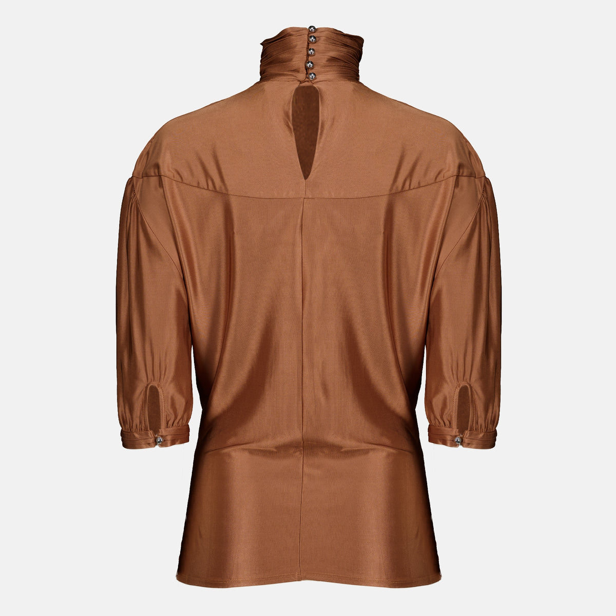 Tops Haut marron à fronces Rabanne Marron Femme