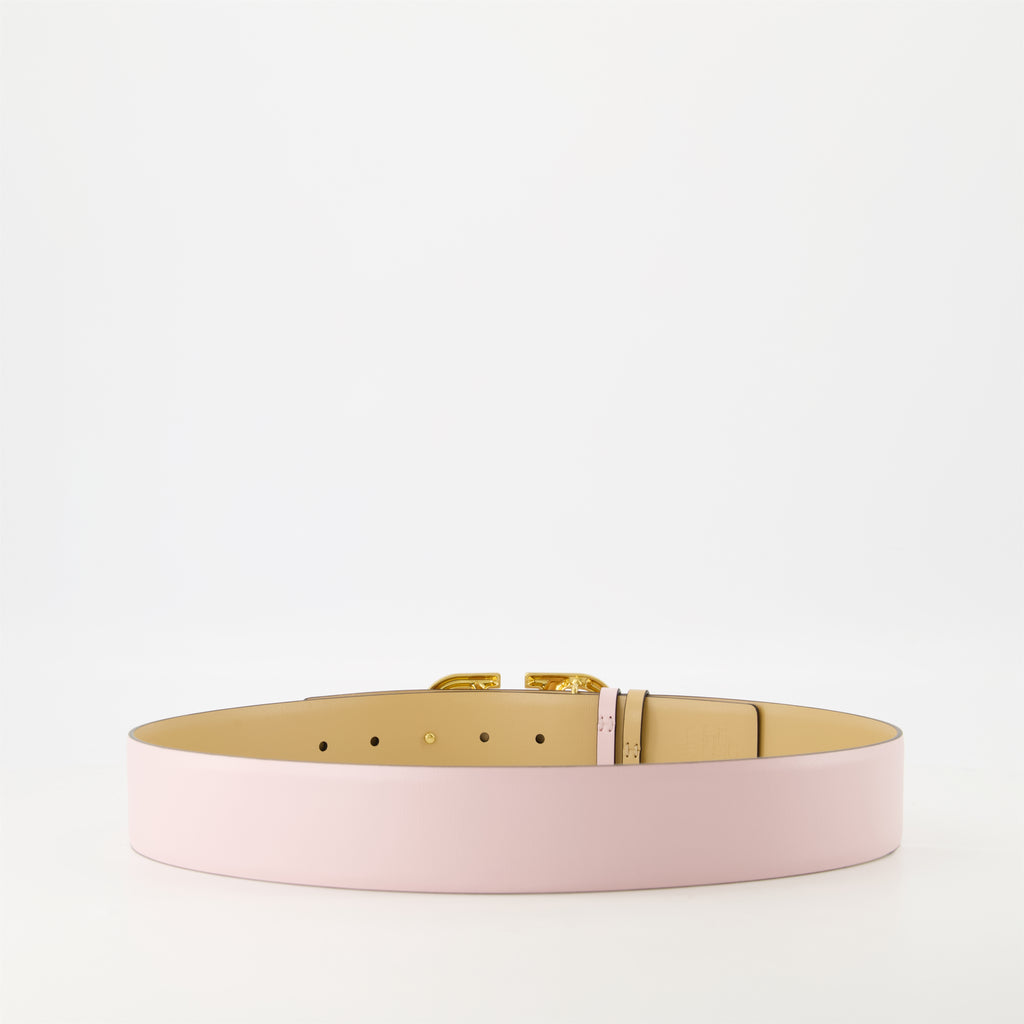 ベルト Ceinture VLogo Réversible Valentino Garavani ピンク Femme