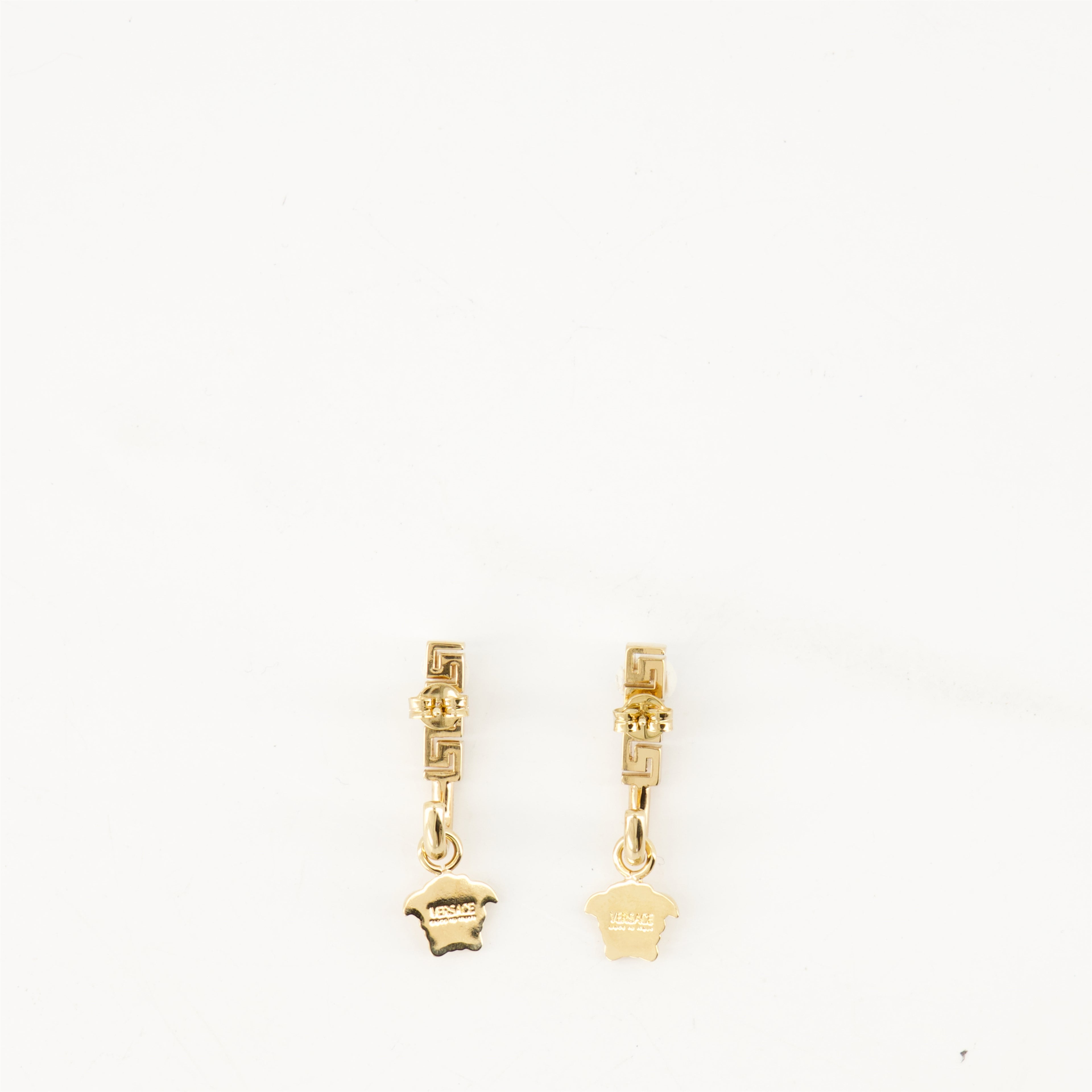 Joias Boucles d'oreilles Medusa Greca Versace Ouro Femme