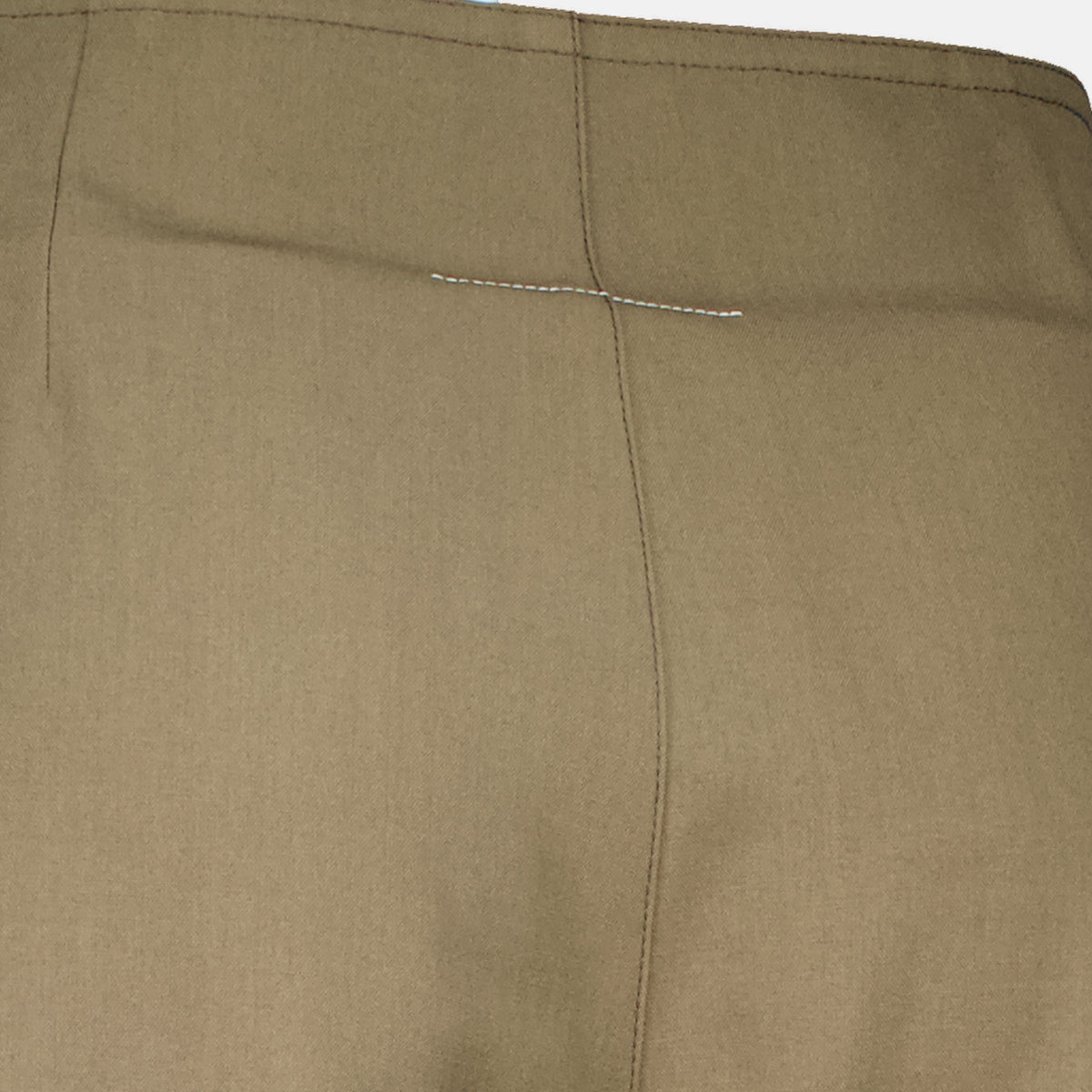 Pantalons Pantalones Balloon Kaki Mm6 Kaki Femme