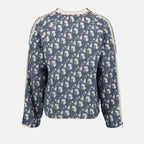 Strickwaren Pull Oblique Dior Blau Homme