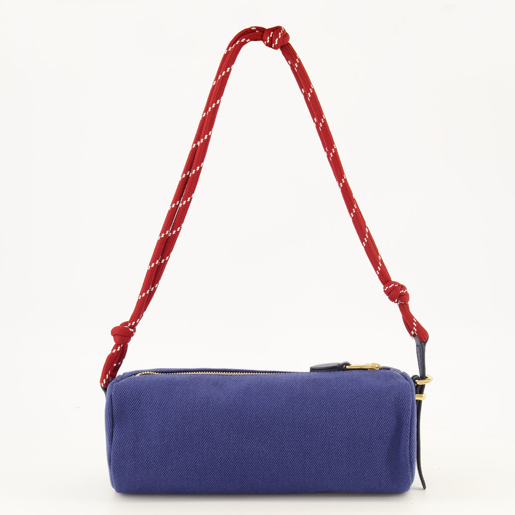 Sacs à main et épaule Pasta Clutch em Gabardina Azul Marinho Miu Miu Bleu foncé Femme