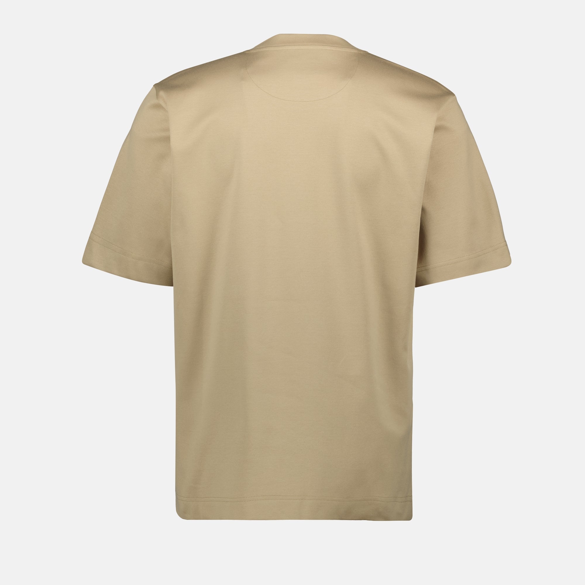 T-shirts Cotton T-shirt Fendi Beige Men