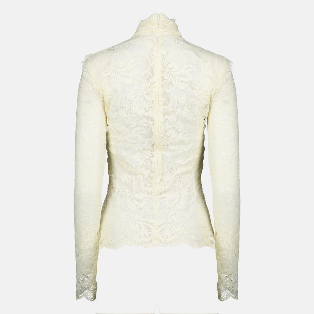 Tops Top en dentelle beige Rabanne Beige Femme