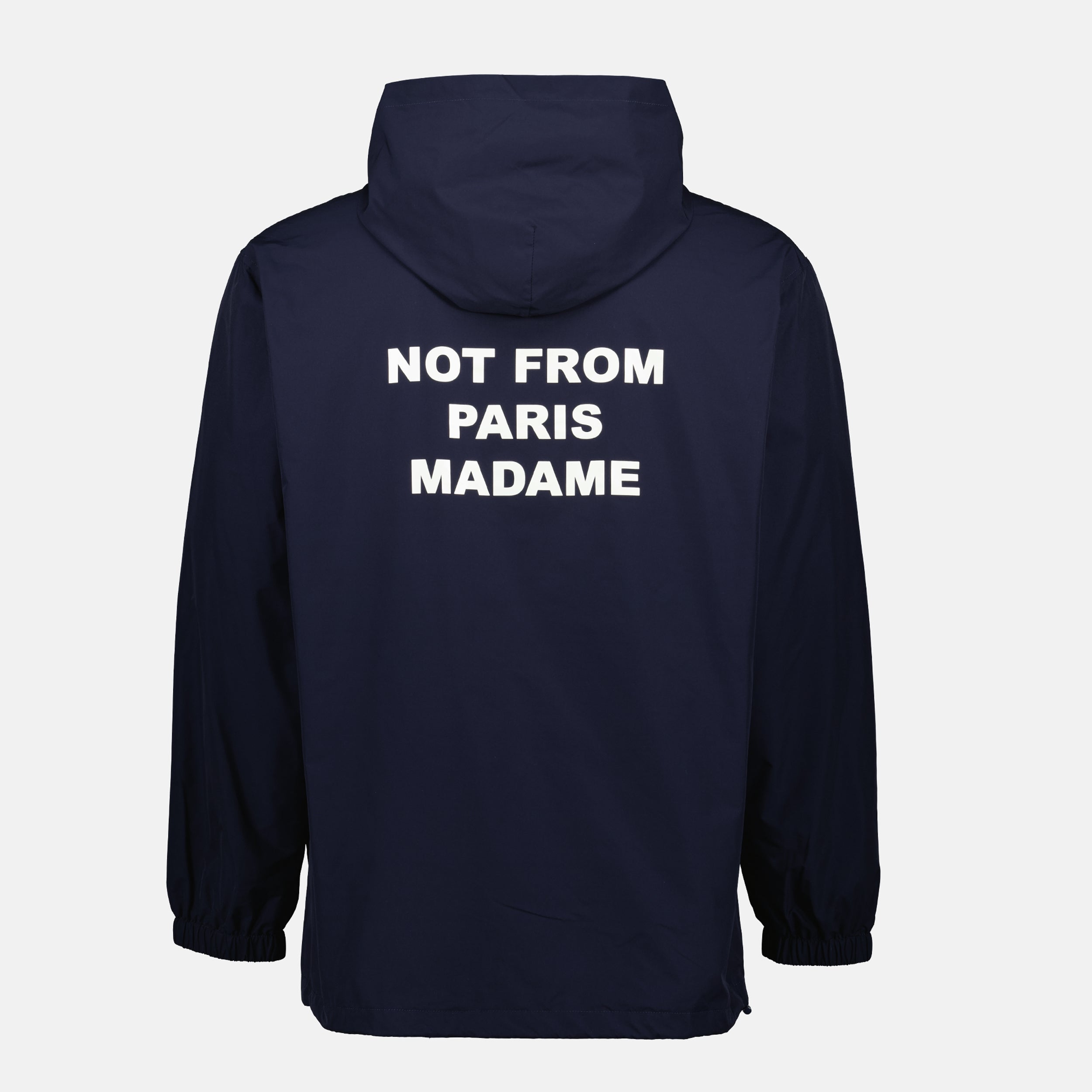 Bild des Ice Skating Waiter Hoodies von Drole De Monsieur für Herren - Herbst-Winter-Saison 2025 - Rückansicht