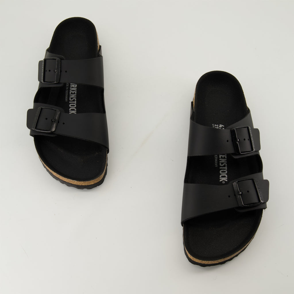 Chaussures ouvertes Sandales Arizona Birkenstock Noir Homme