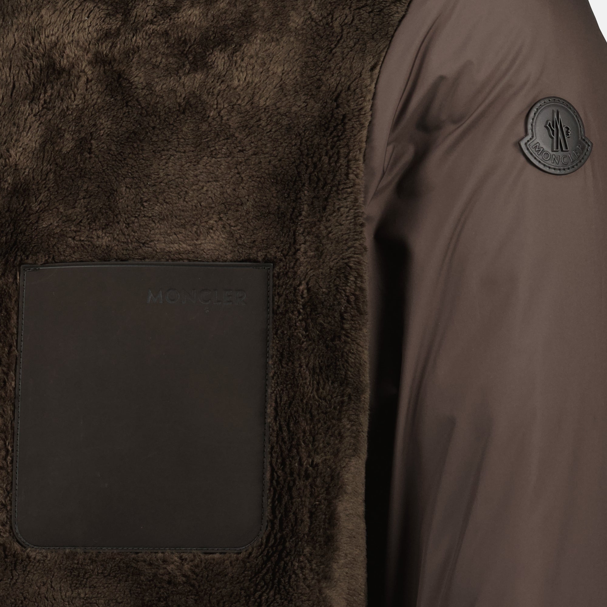 Jacken Livra Daunenjacke Moncler Braun Herren