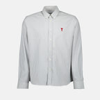 Shirts Ami de Coeur Shirt Ami PARIS Blue Unisex