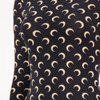 Imagen del mono corto Jersey Moon de la marca Marine Serre para Mujer - Temporada Otoño-Invierno 2025 - Vista Detallada_1