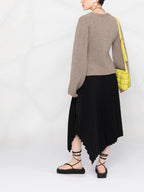Maglieria Cardigan Scarlatto Khaite Marrone Femme