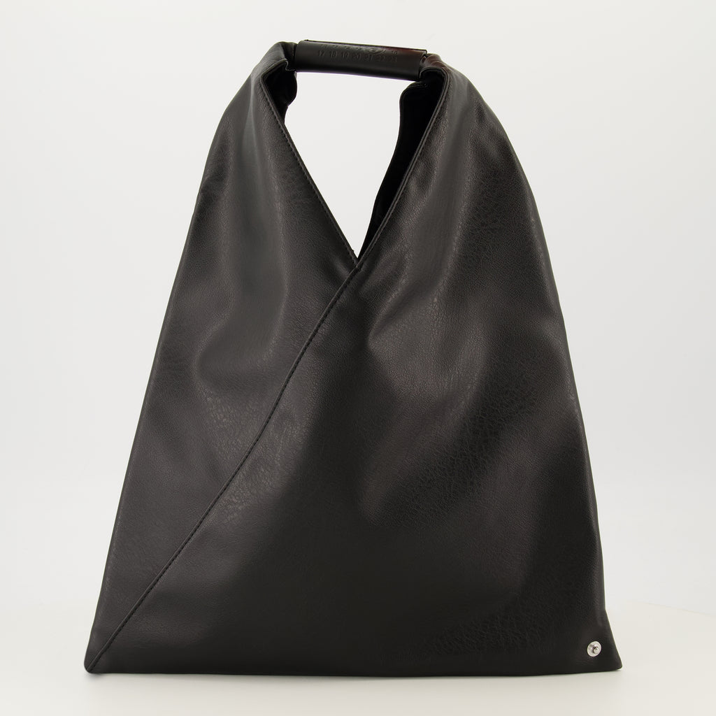 Image de l'article Sac Japanese noir de la marque Mm6 pour Femme - Saison Printemps-Été 2026 - Vue de Face