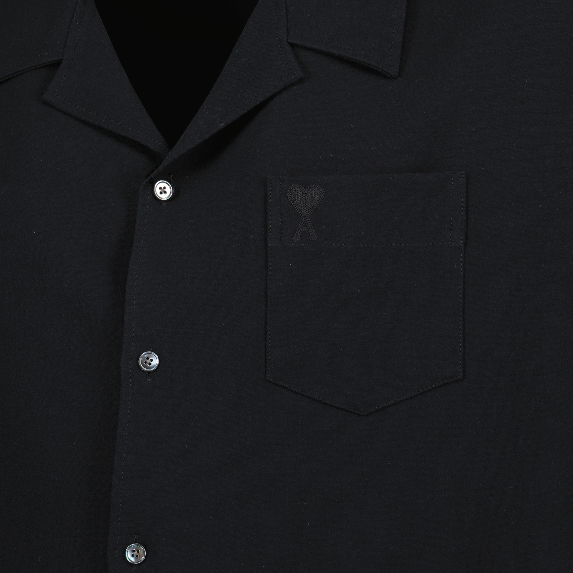 Camicie Camicia oversize Ami PARIS Nero Homme
