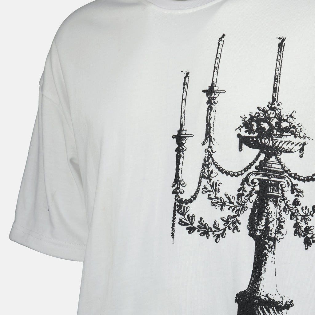 T-shirts T-shirt Chandelier L8 Studio Blanc Homme