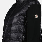 Vestes Veste bi-matière Moncler Noir Femme
