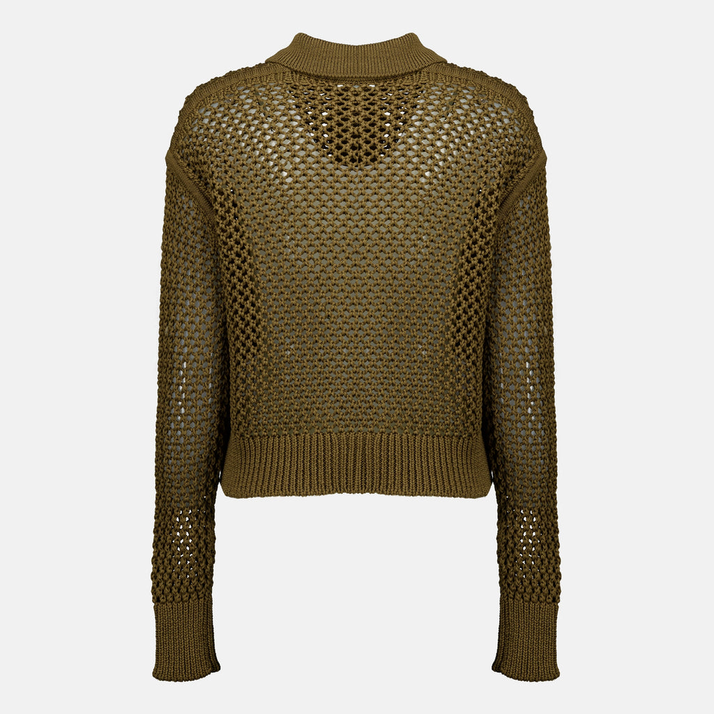 Maille Cardigan Kaki in Cordonnet Max Mara Kaki Femme