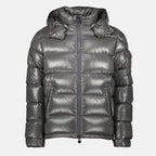 Image de l'article Doudoune Maya grise de la marque Moncler pour Homme - Saison Automne-Hiver 2025 - Vue de Face