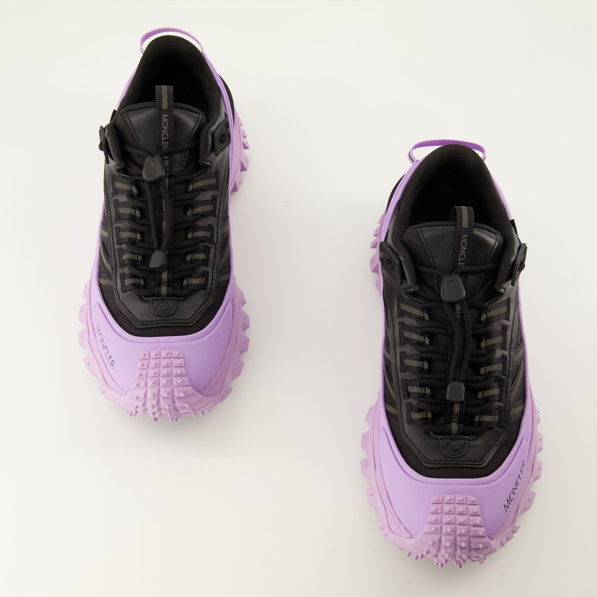 Baskets Trailgrip GTX Schwarz und Lila Sneakers Moncler Violet Femme