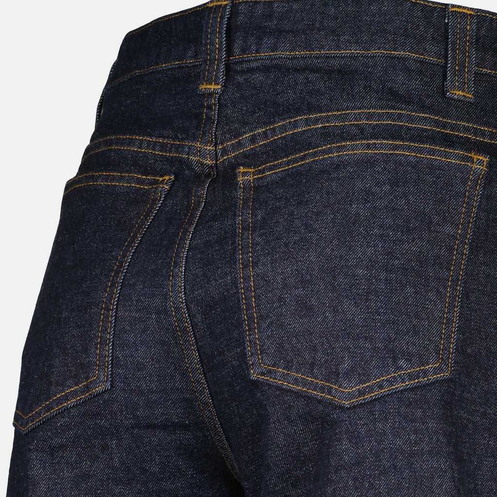 Image of the Khaite brand Dane flare jeans for women - Spring-Summer 2026 - Detailed view_2