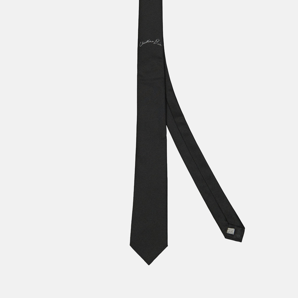 Schals und handschuhe Cravate Dior Manuscrit Dior Schwarz Homme
