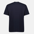Imagem da t-shirt azul escura Givenchy Paris para homem - Coleção Primavera-Verão 2026 - Vista Traseira