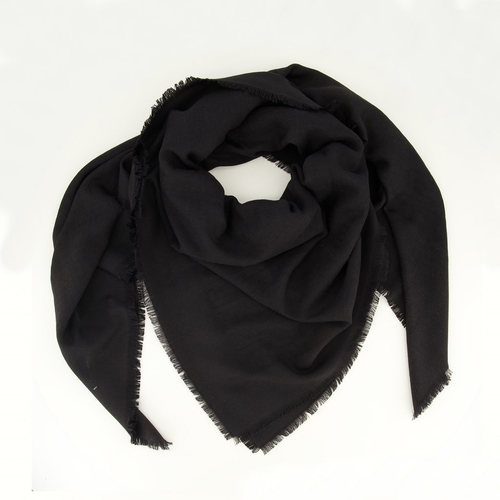 Écharpes, foulards et gants Écharpe FF Signature noire Fendi Noir Femme