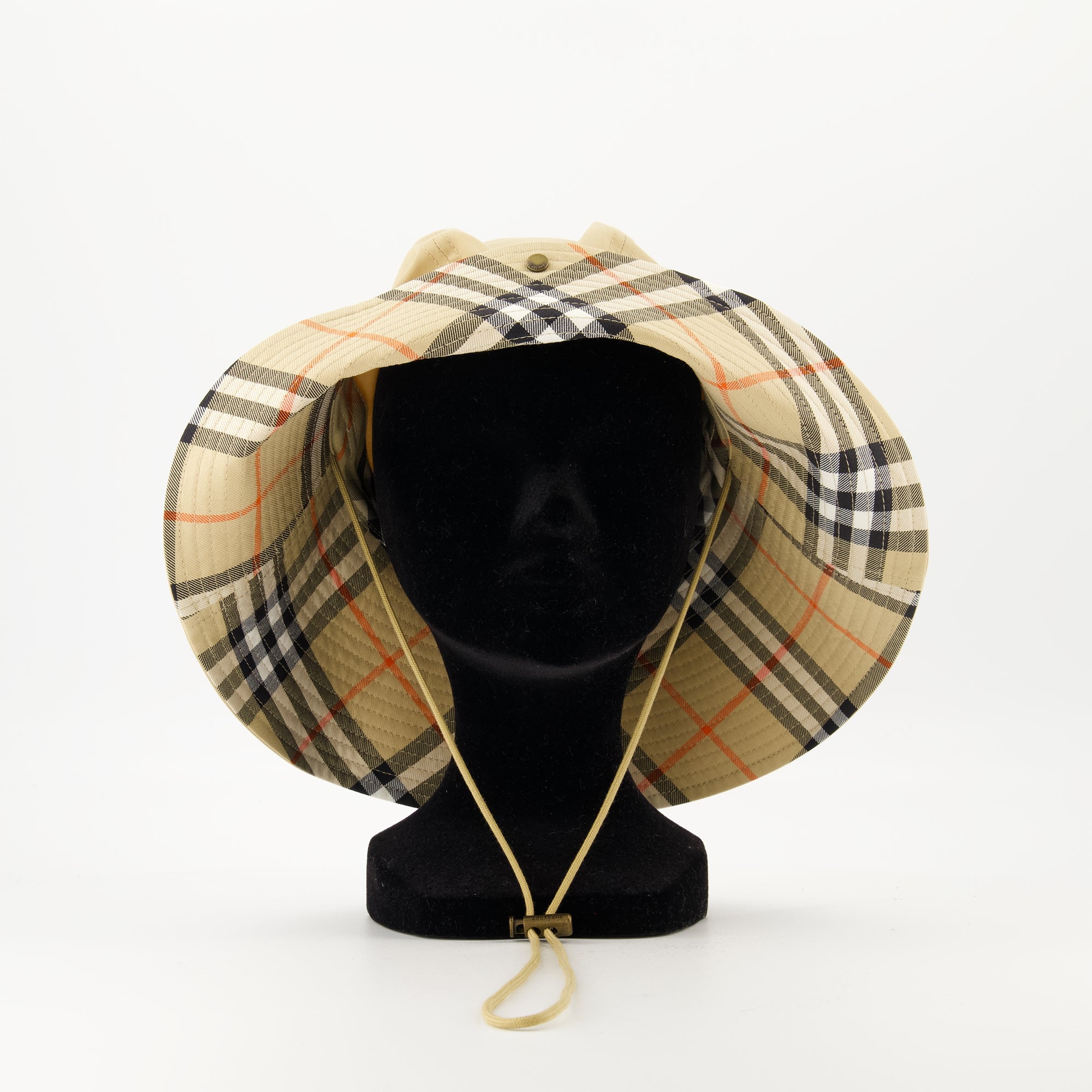 Chapeaux, casquettes et bonnets Check Visor Hats Burberry Beige Unisexe
