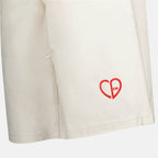 Shorts CD Heart Bermuda Dior White Homme