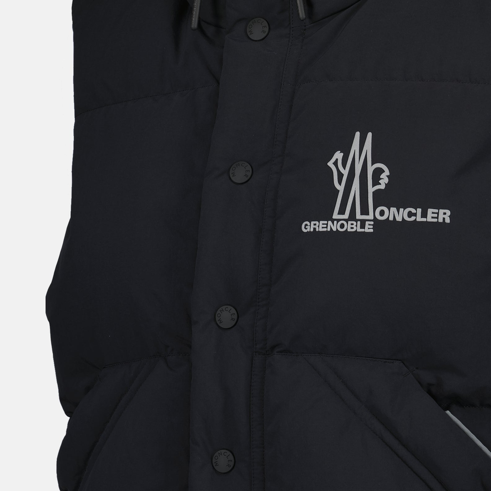 Jacken Baldy Ärmellose Daunenjacke Moncler Grenoble Schwarz Homme
