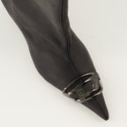 Imagem da bota D-Venus preta da Diesel para Mulheres - Outono-Inverno 2025 - Vista detalhada de cima