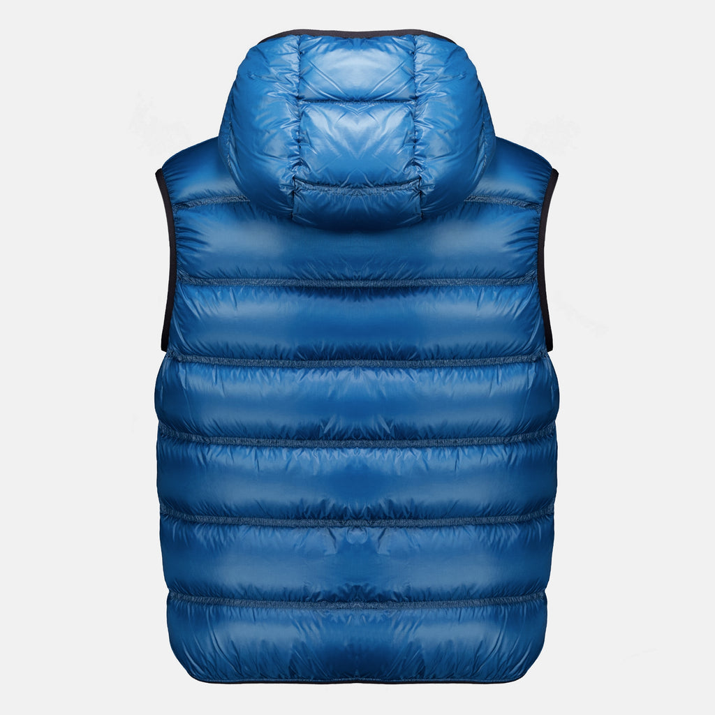 Vestes Chaleco de Plumas Azul Sin Mangas Panestrel Moncler Bleu Homme