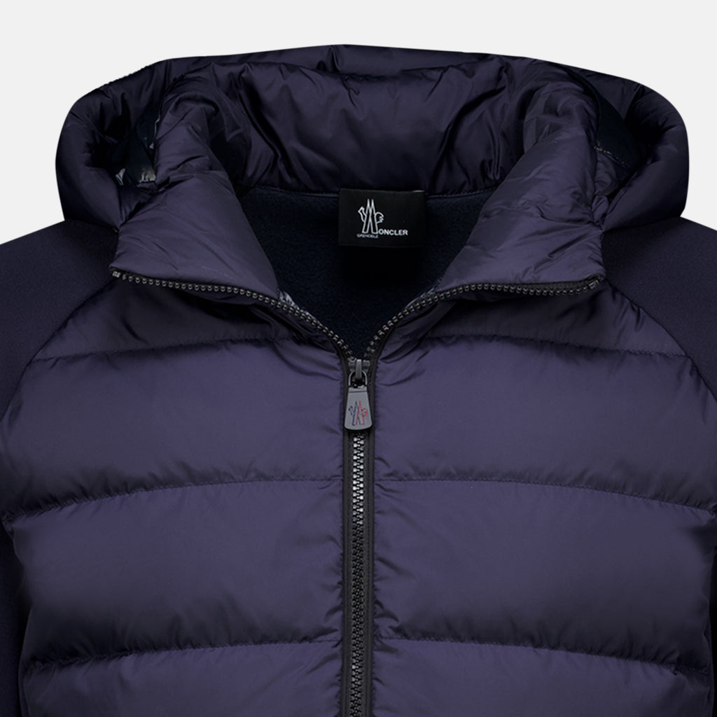 Vestes Cardigan zippé en Polartec® nbleu marine Moncler Grenoble Bleu foncé Homme