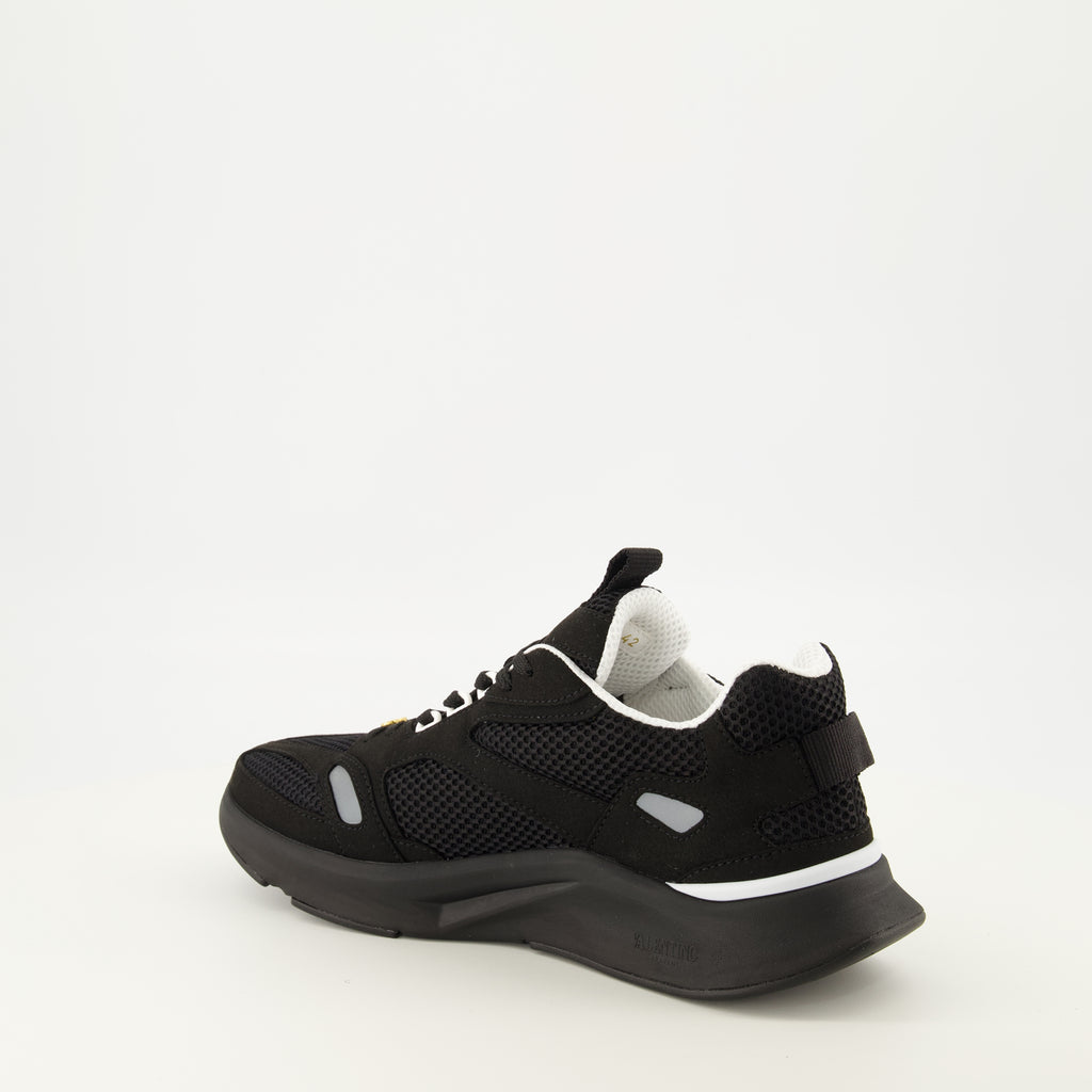 Baskets Baskets Demivee en tissu noir Valentino Garavani Noir Homme