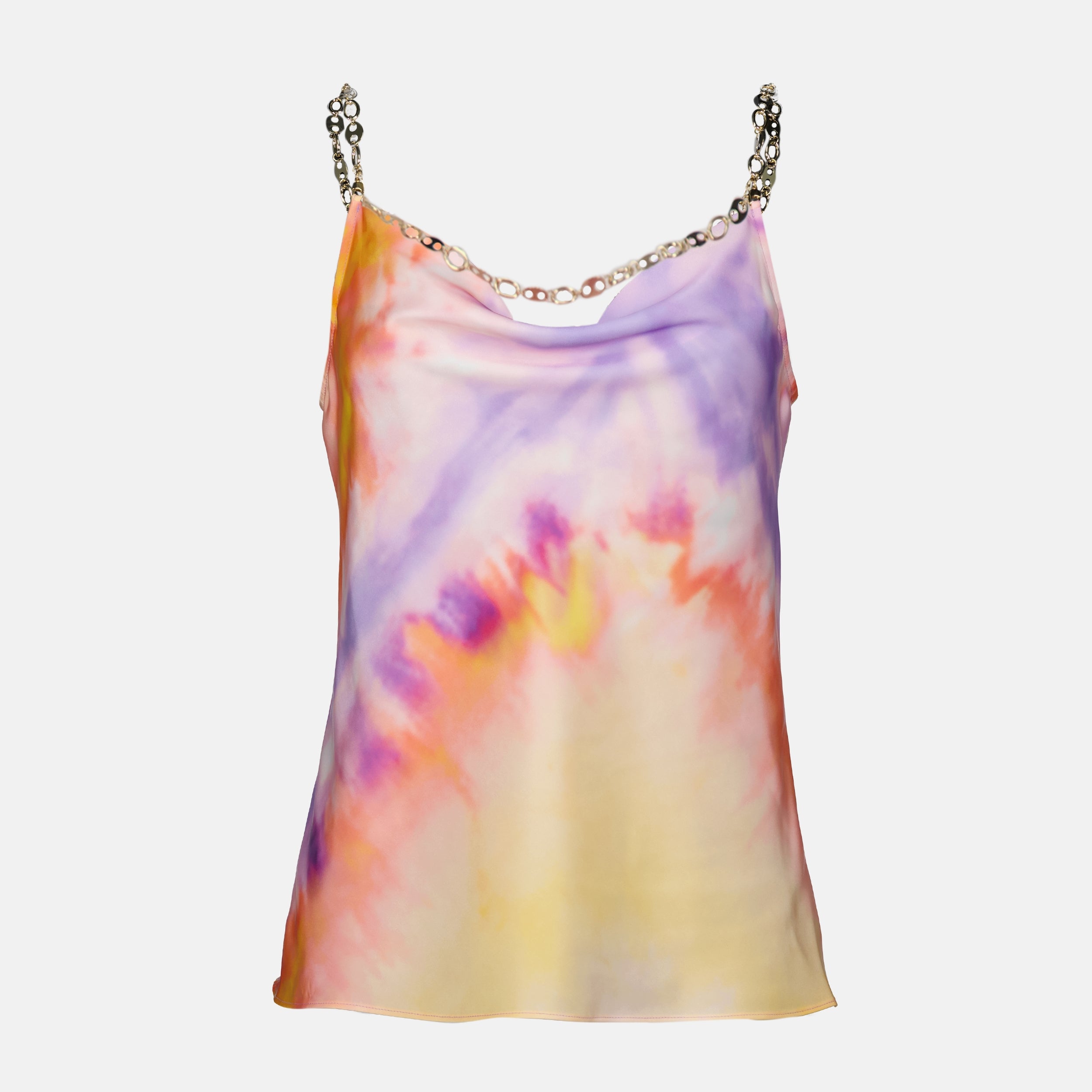 Top Top Tie and Dye Rabanne Multicolore Femme