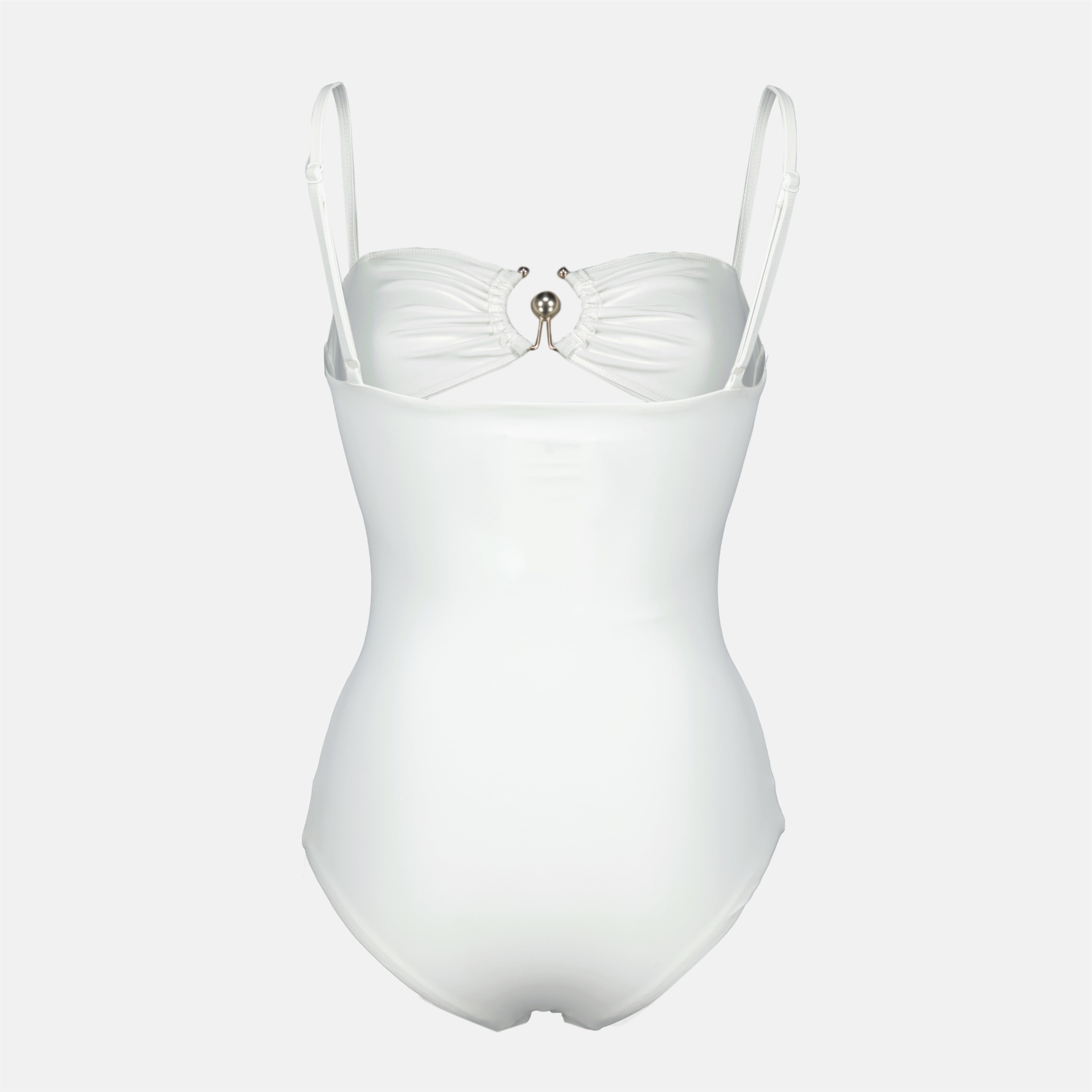 FENDI ワンピース ライクラ水着 ホワイト ロゴプリント イタリア製 S FENDI ワンピース ライクラ水着 ホワイト ロゴプリント イタリア製 S