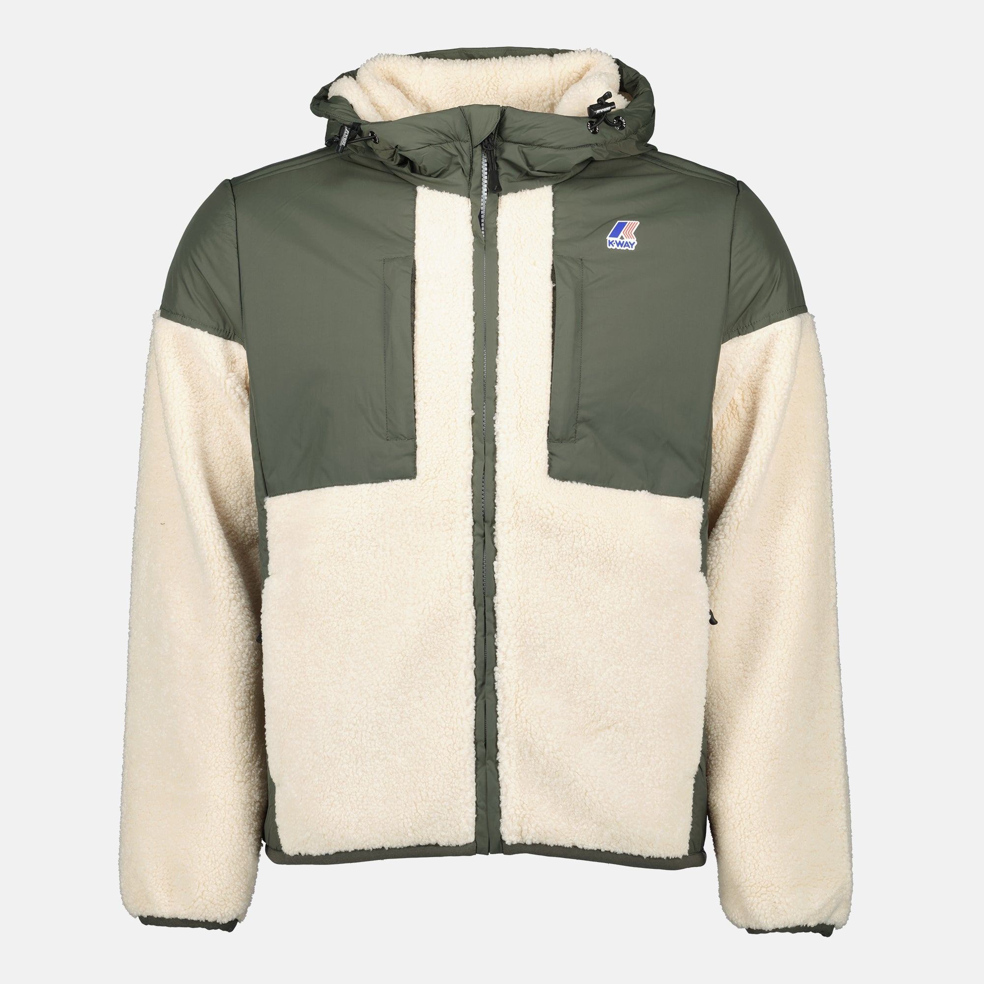 Image de l'article Veste Samson 4.0 Orsetto de la marque K-Way pour Unisex - Saison Automne-Hiver 2025 - Vue de Face